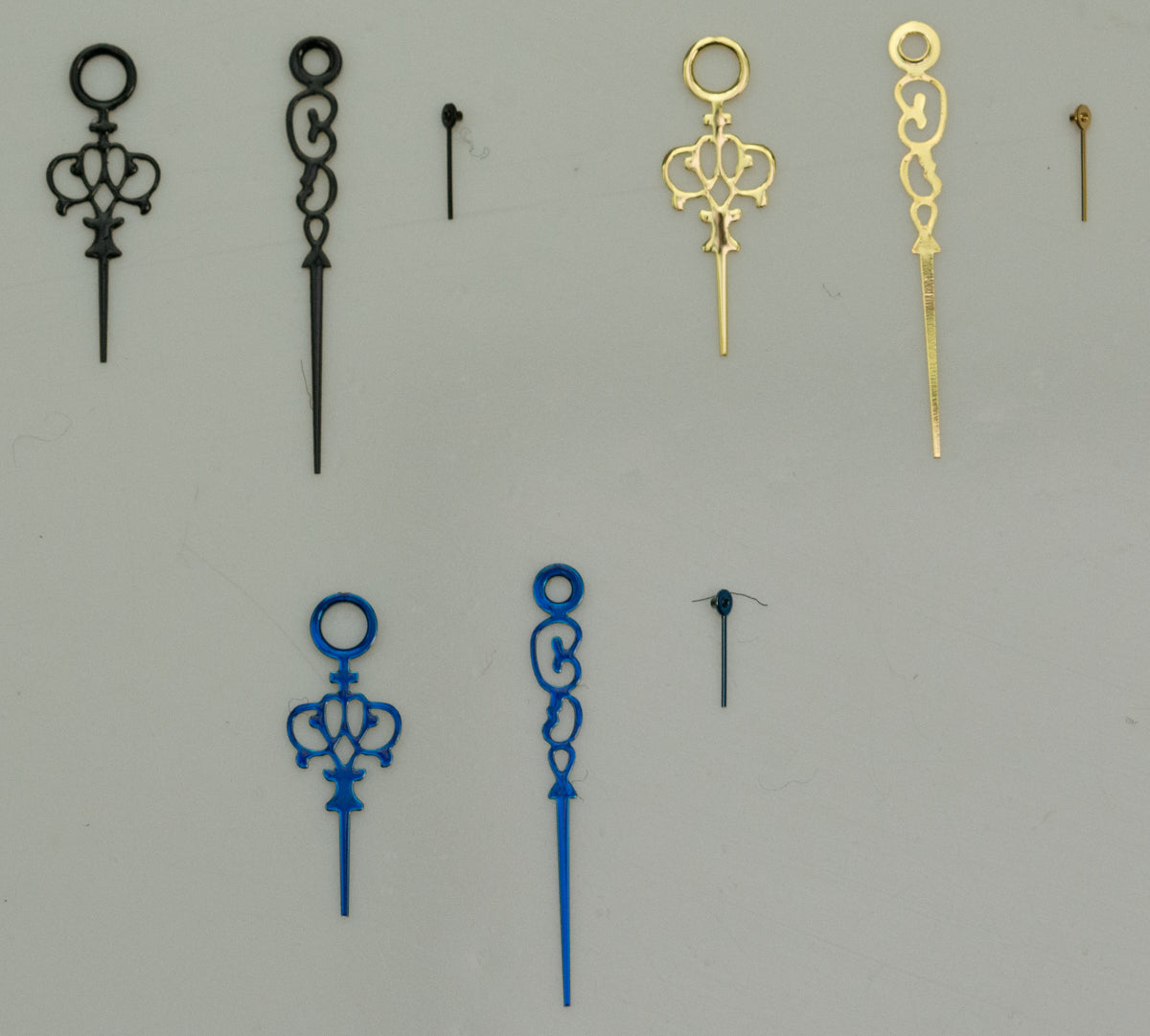 Pocket Watch Louis XV shape hands set pocketwatch ETA UT 6497 gold black blue