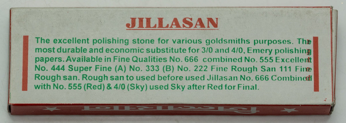 Polishing stone jewellers watchmakers emery 3/0 fine polish whetstone sharpening