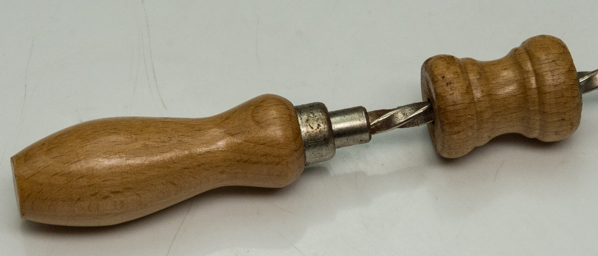 Hand drill with collet twist push ARCHIMEDES watchmaker jewellers drilling hole
