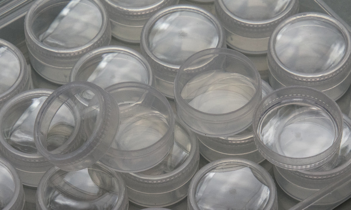 Small mini parts containers 20x  spares tubs storage Watchmakers jewellers craft