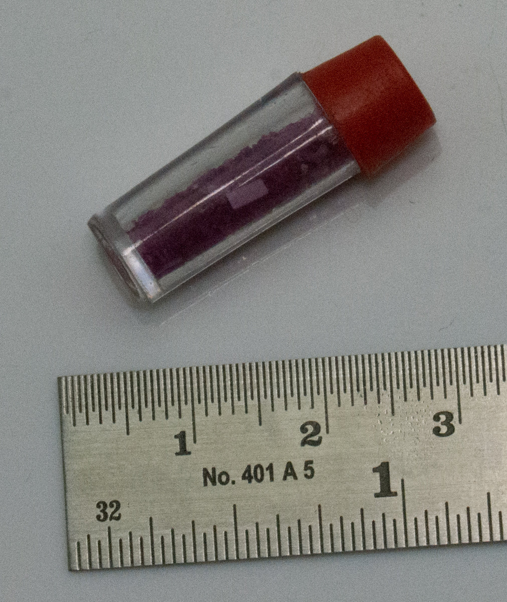 Vintage vial of pallet jewels for watch new old stock repair watchmakers