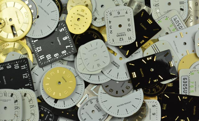 100x WATCH DIAL FACES STEAMPUNK altered art craft cyber punk jewellery art dials