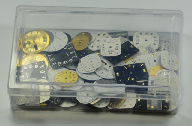 100x WATCH DIAL FACES STEAMPUNK altered art craft cyber punk jewellery art dials