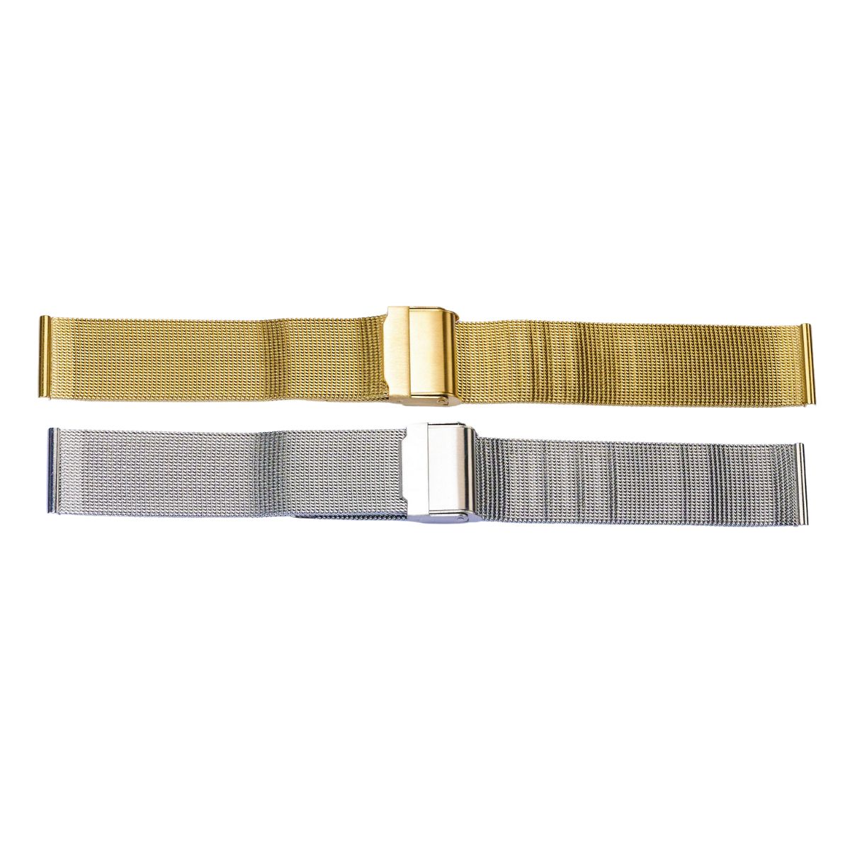 Stainless Steel Mesh Wrist Watch Strap Bracelet Band 10mm-20mm Silver Gold Metal