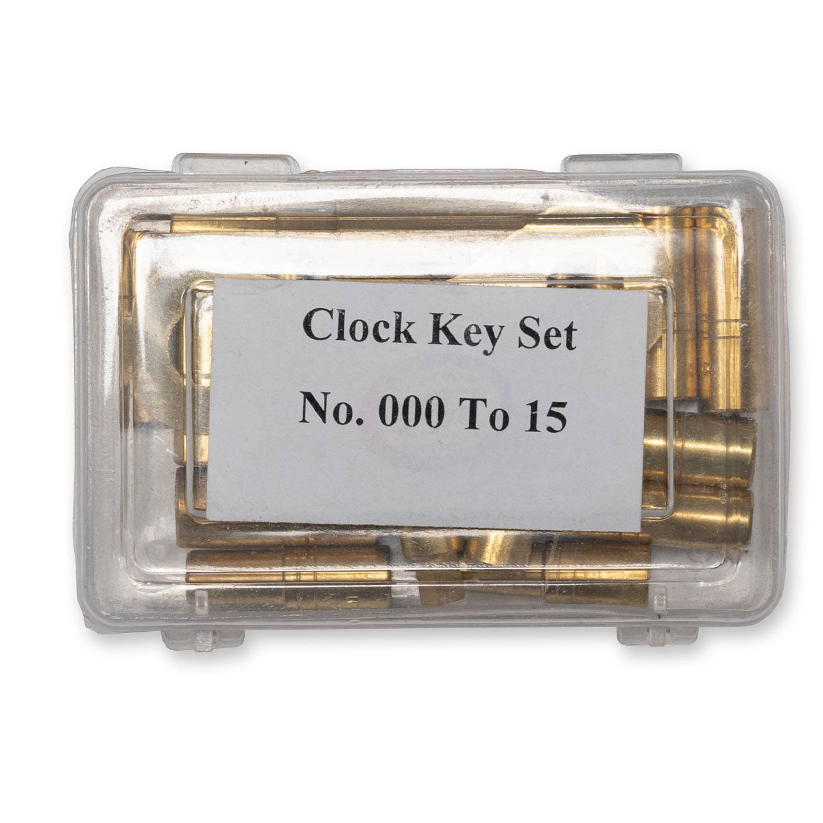 ALL SIZES Clock Winding Keys Kit Set Size 000 -15 Mantle Longcase Grandfather