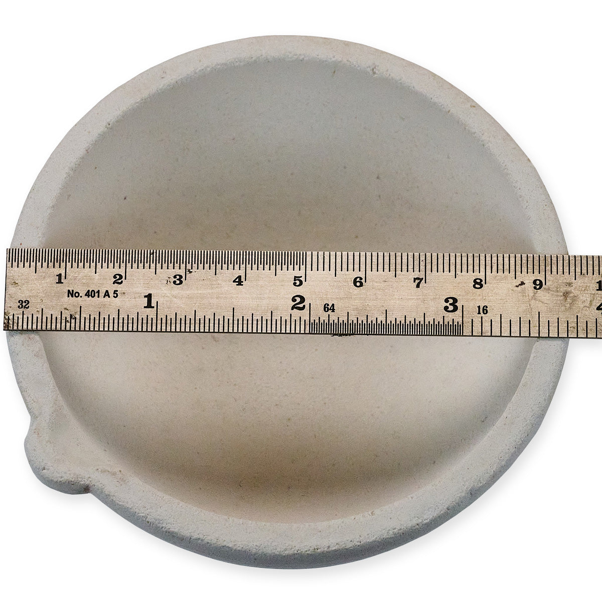 95mm Ceramic Crucible Melting Bowl Dish Melt Casting Metal Gold Copper Silver