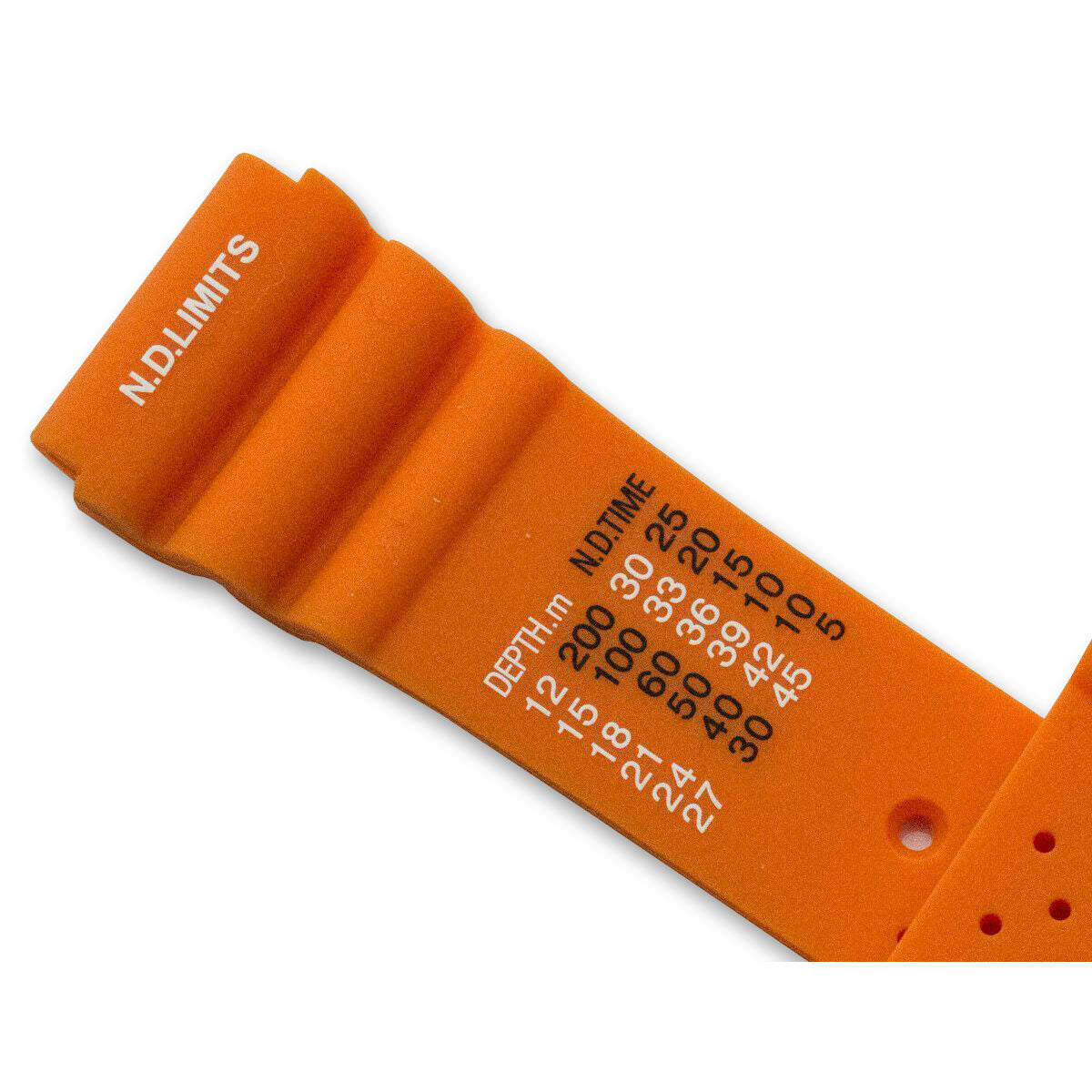 Orange Rubber Silicone Divers Watch Strap For Citizen 18mm 20mm 22mm 24mm New