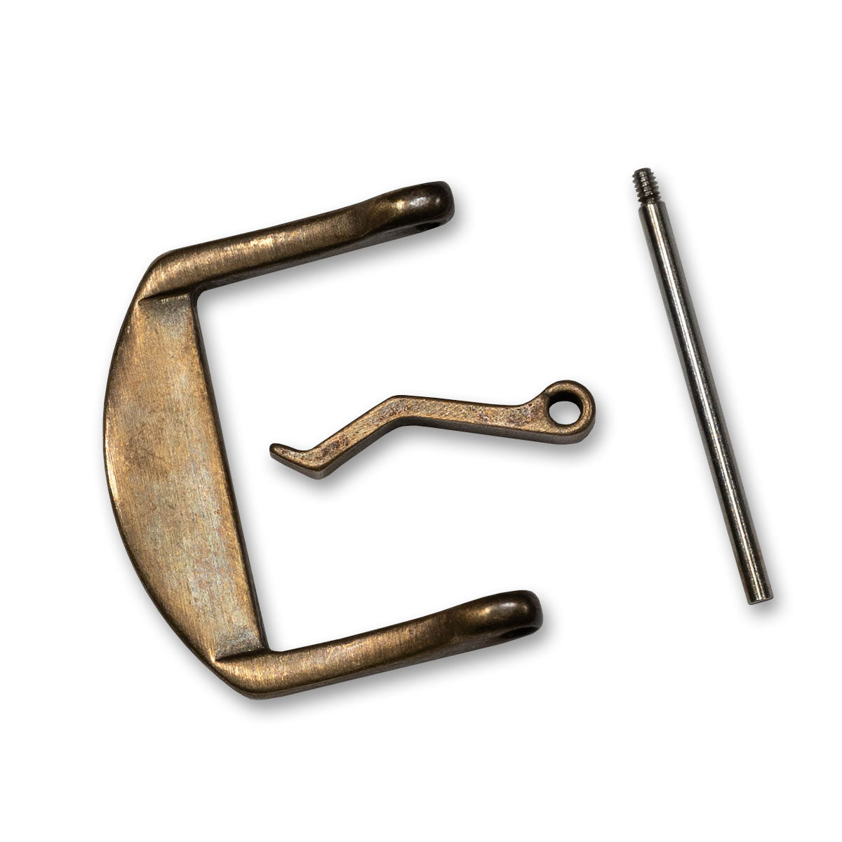 AGED BRONZE Pre-V Buckle For Watch Strap Band Replacement Upgrade 18mm - 26mm