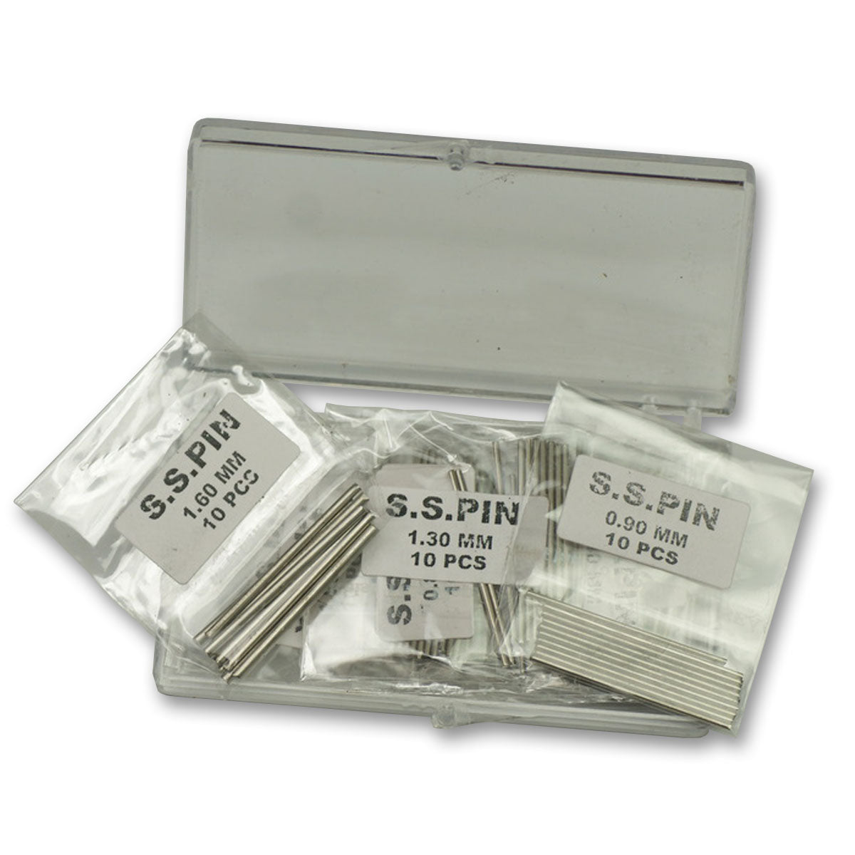 PINS FOR STRAP BRACELET LINKS X100 10 sizes 0.8mm - 1.8mm adding removing links