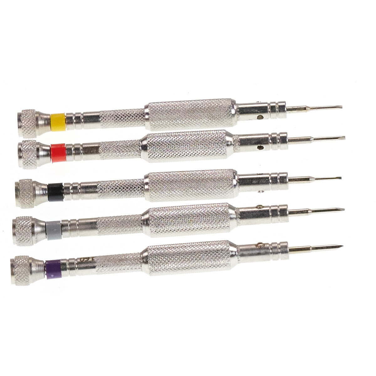 Drum Barrel Premium Hardened Watchmakers Screwdrivers Set Watch Repair Tools x5