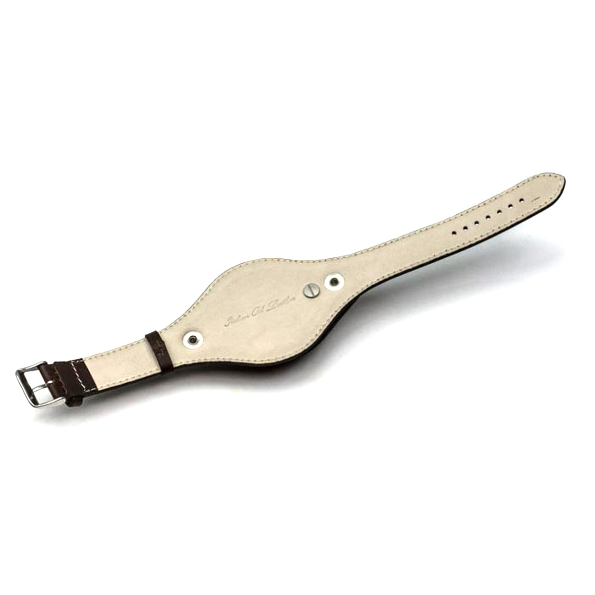 PREMIUM MILITARY LEATHER STRAP & COVER 20mm black brown watch straps cuff army