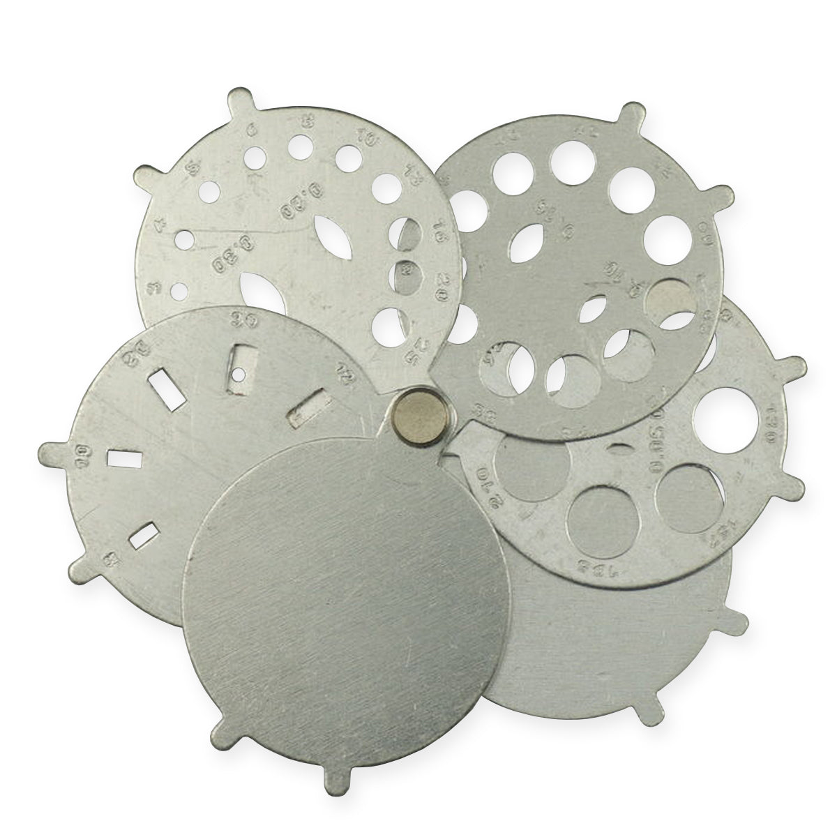 Diamond stone guage sizer 1/100 - 2 Carats round & baguette diamonds stones