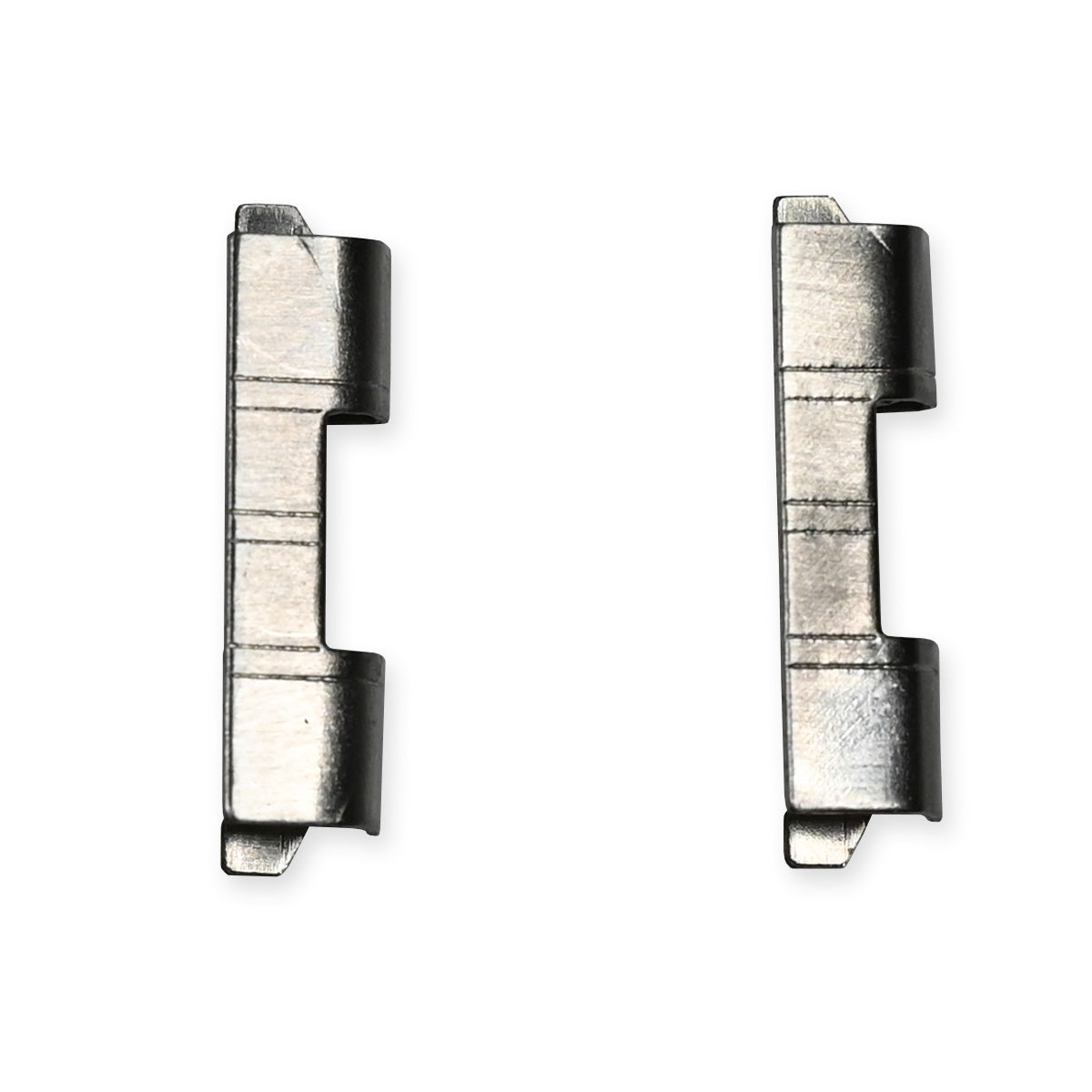 Straight Jubilee Bracelet Strap End Pieces Silver Steel 18mm 20mm Repairs Parts