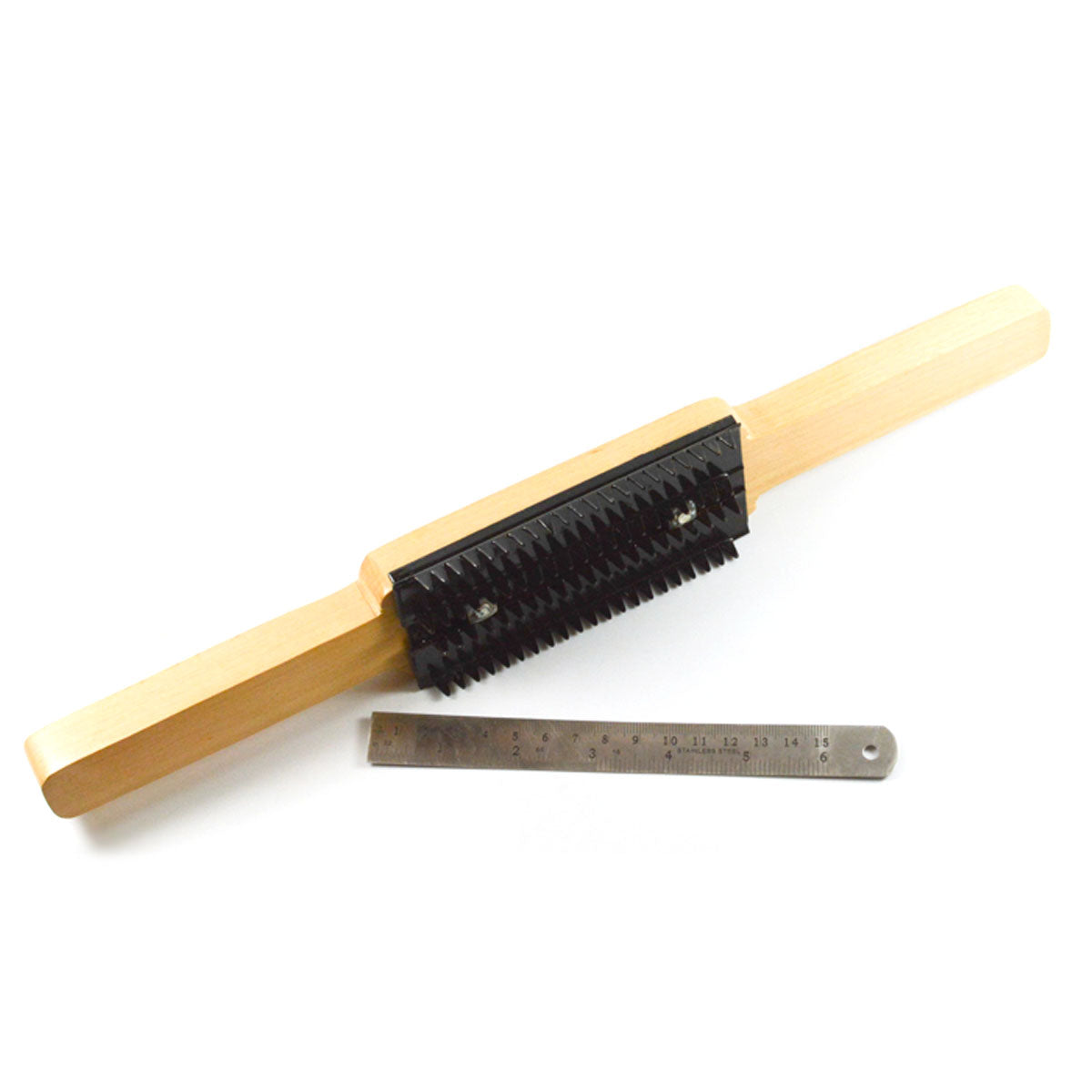 Buff rake cleaning dry buffing mop compound dress & remove wheel surface clean