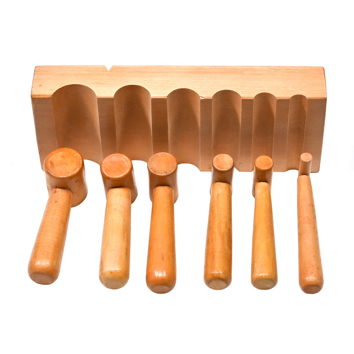 Swage Forming Block Wood U Channel Holes Dapping Doming Tool Shaping Jewellers