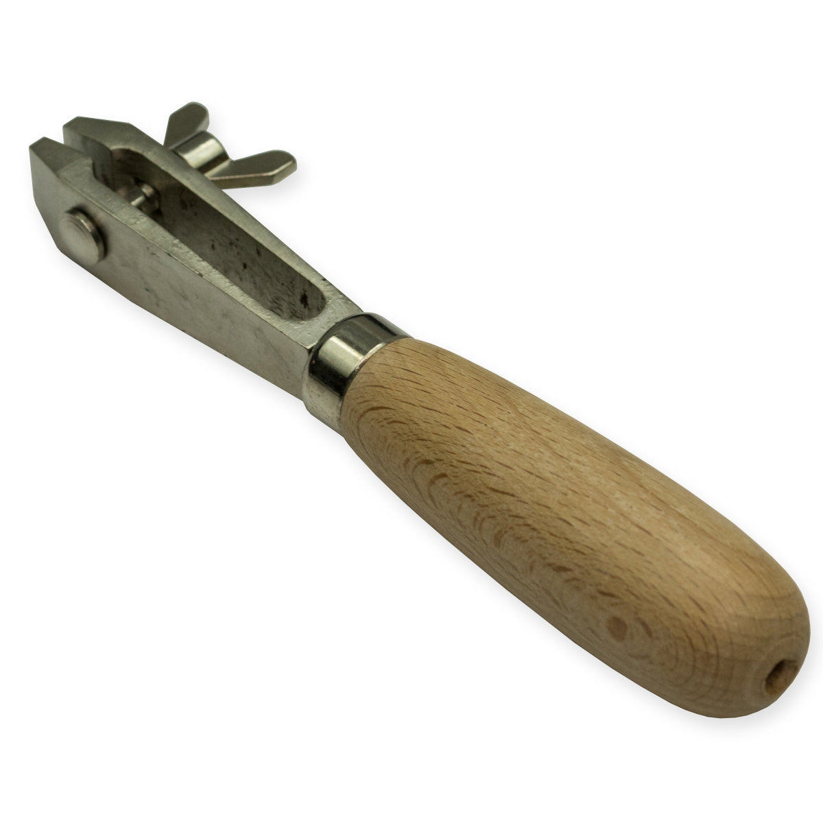 Wire Twisting Hollow Hand Vice Steel 4 Small Part Wires Craft Wooden Wood Handle