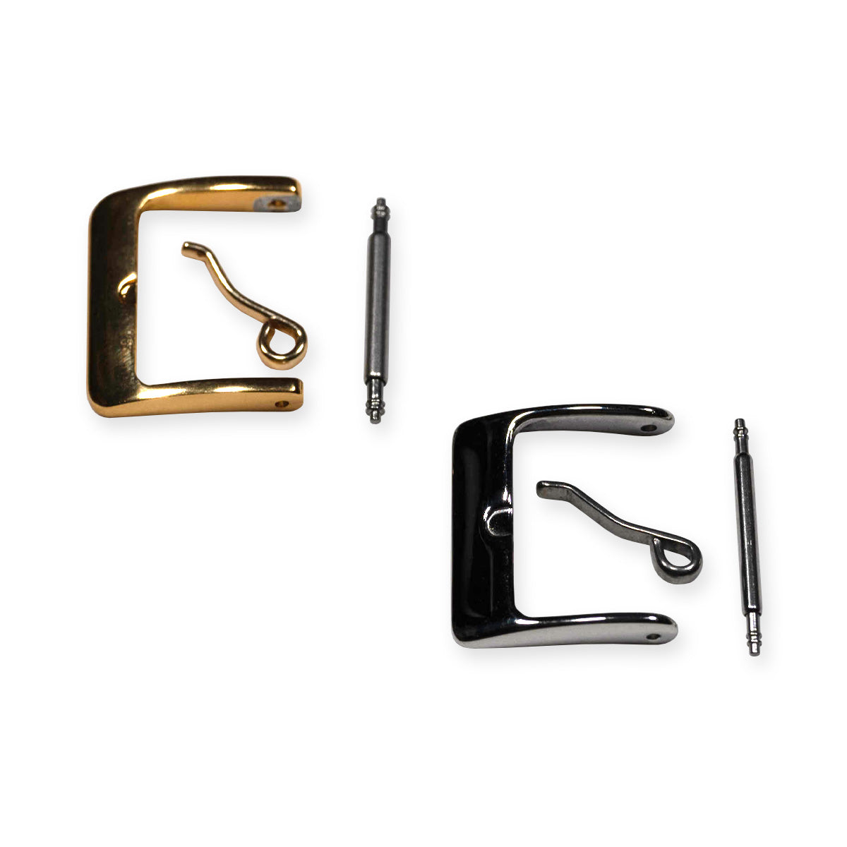 Quality Calf Leather Classic Mens Dress Watch Strap Crocodile Grain Band 12-20mm