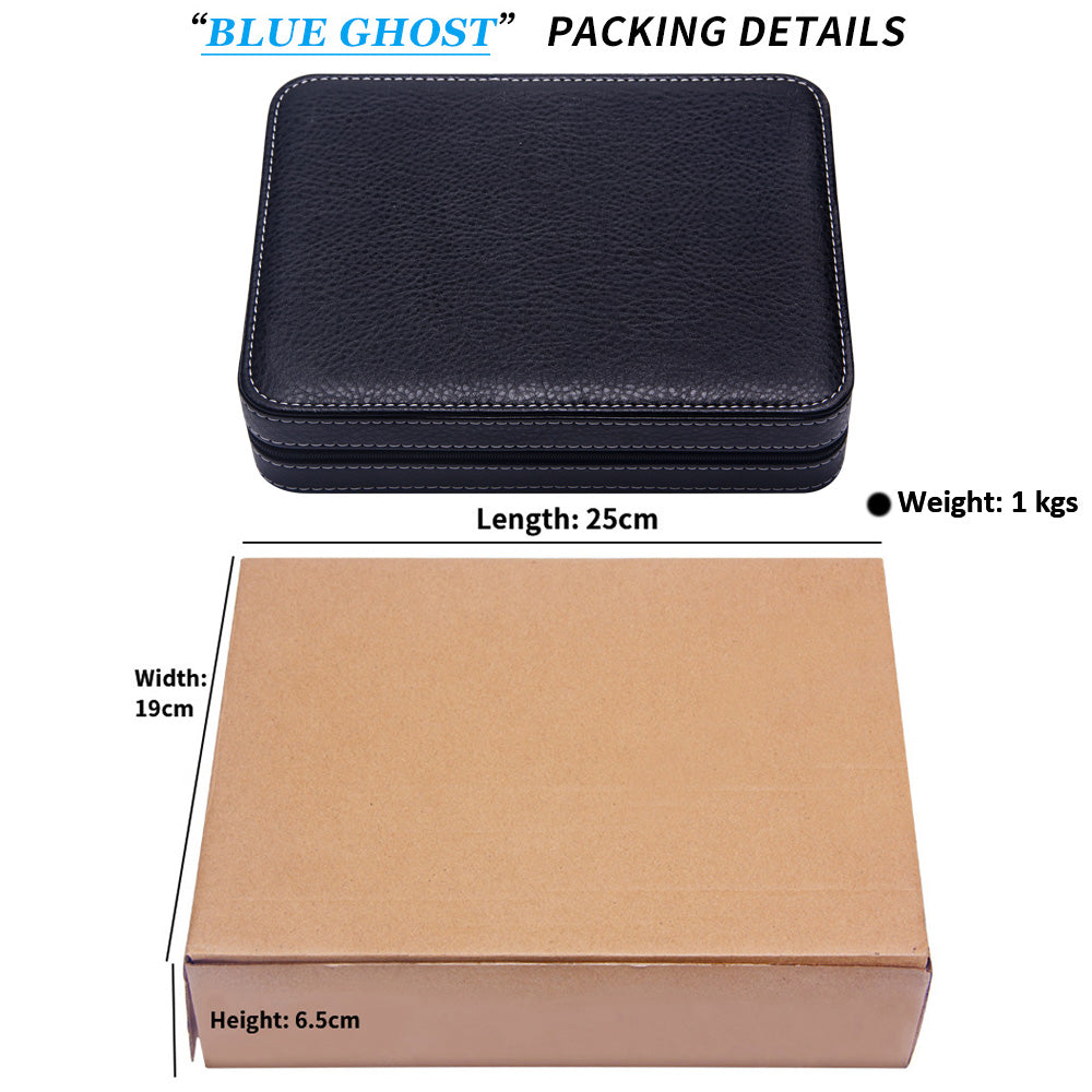 Watch Case Box Holder PU leather & Quality Watchmakers Tool Kit Repair Link New