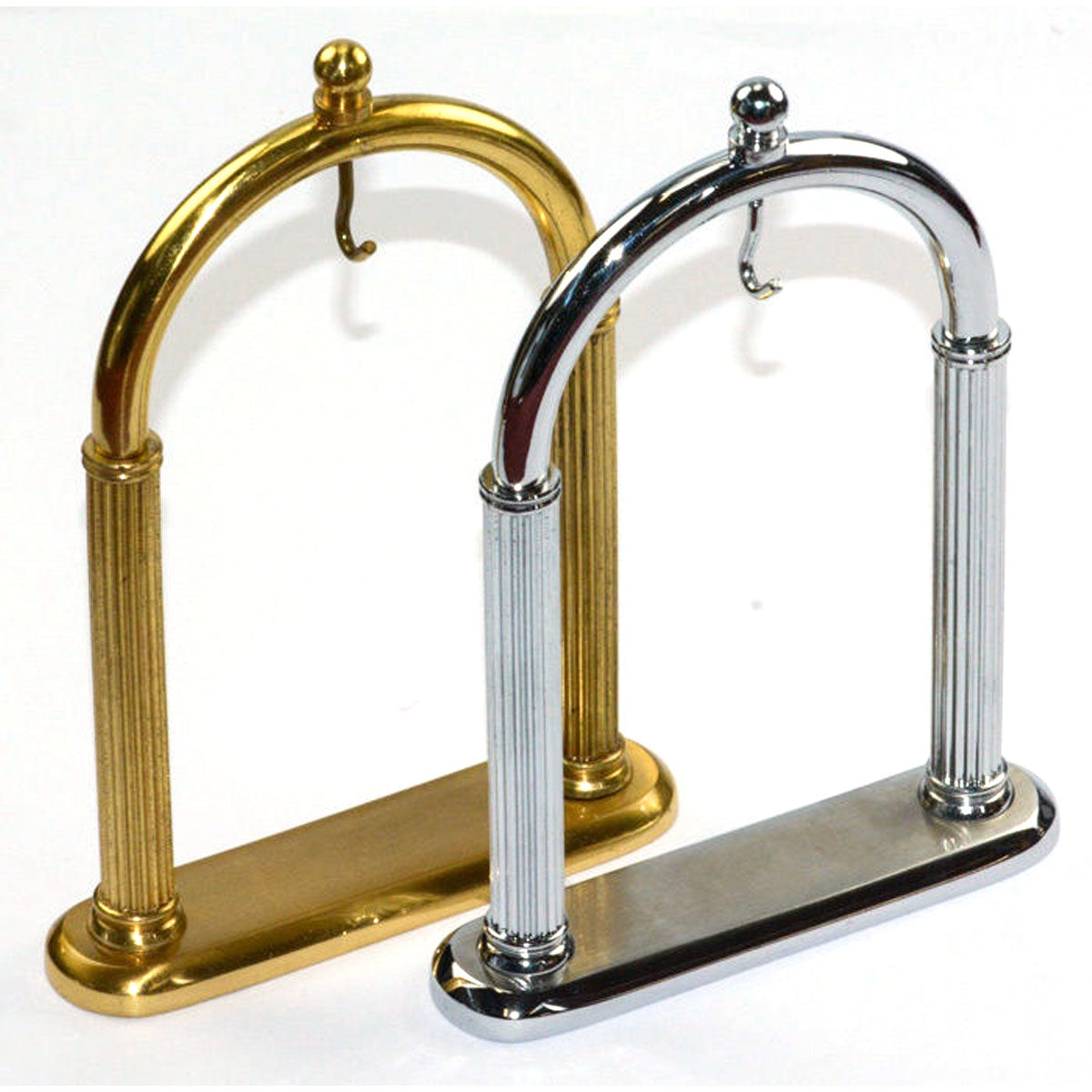 Pocketwatch arched display stand gold or silver holder case stands pocket watch