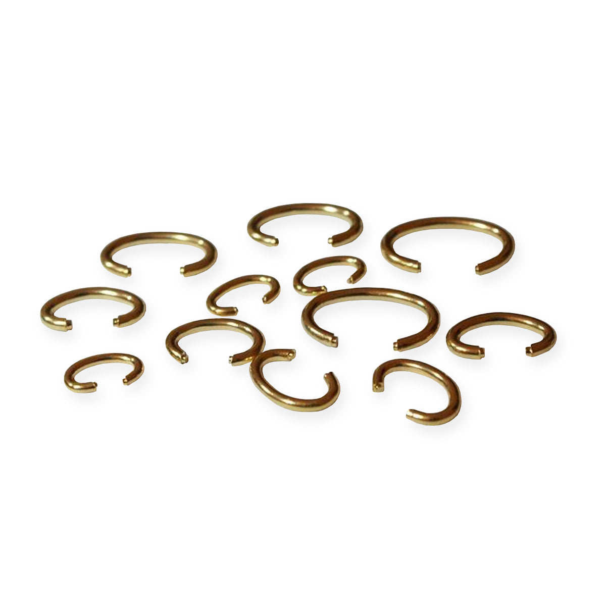 Pocketwatch Bows gold colour mixed sizes for repairs antique parts watchmaker