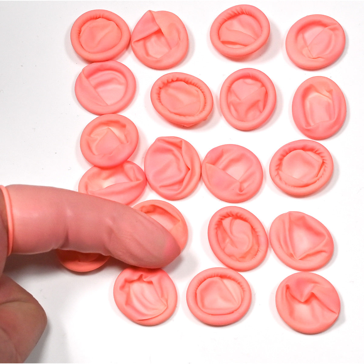 Latex Finger Caps Handling Watch Movements Parts Protectors Watchmaker Jewellery