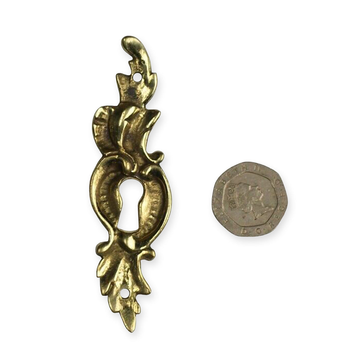 Ornate Brass escutcheon clockmakers clock repairs long case NEW type 1