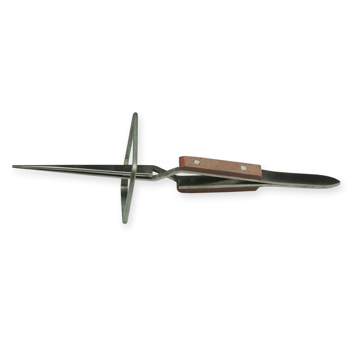 Soldering tweezers built in stand insulated fibre pads solder jewellers/watches