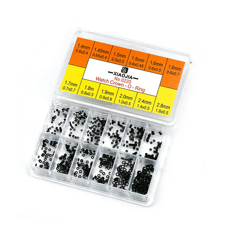 Watch Crown O Rings Gasket Set Small Rubber Seal Washer Waterproof Repair Diving