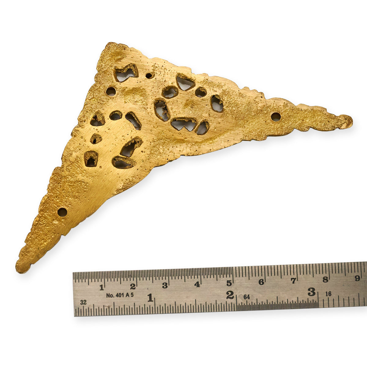 82mm Big Spandrel Clock Case Decor Corner Ornamental Brass Grandfather Cabinet