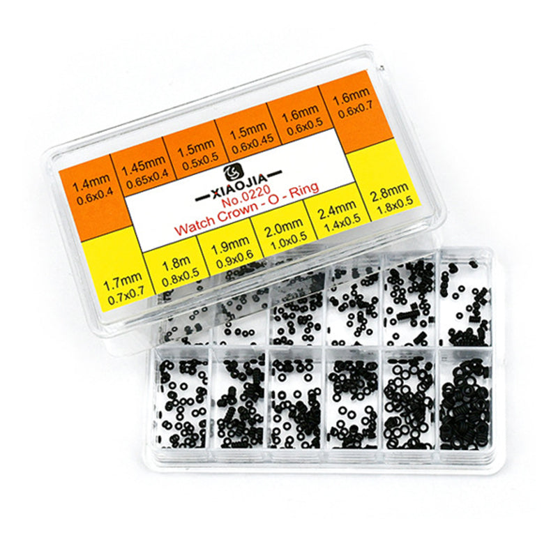 Watch Crown O Rings Gasket Set Small Rubber Seal Washer Waterproof Repair Diving