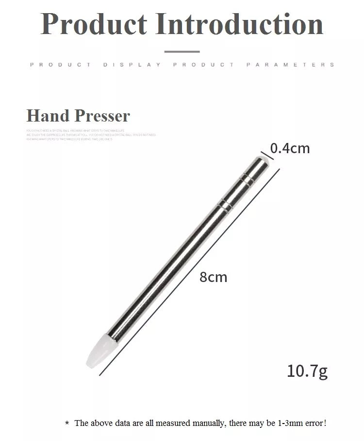 Simple Watch Hand Presser Setting Fitting Tool Repairs Press Hands Setter