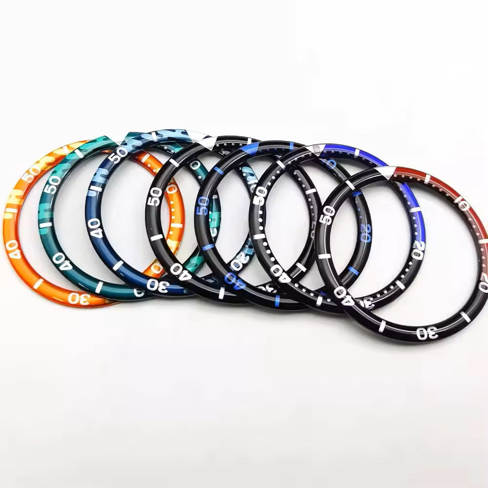 38mm Resin Flat Watch Bezel Insert Part Fits SKX007 Watch Case NH35 NH36 Seiko