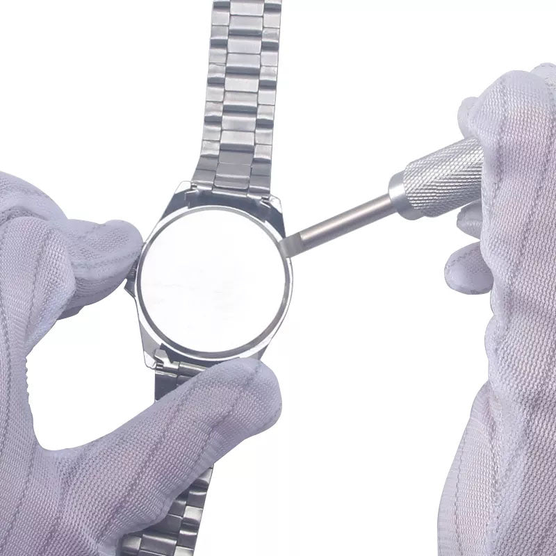 Watch Case Opener Stainless Steel Back Cover Pry Remover for Battery Replacement
