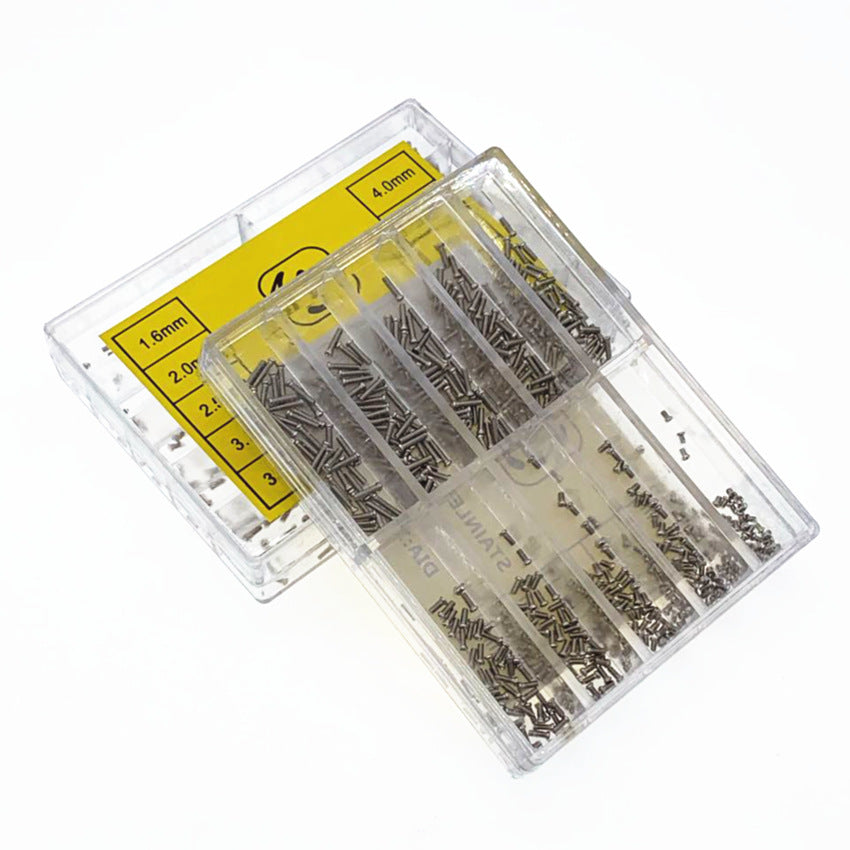 500 Small Screw Assortment Kit Stainless Steel For Glasses Watch Phone 1.6mm-6mm