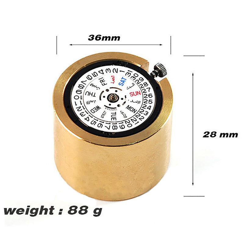 Copper Watch Movement Holder for Seiko 7S26, 7S36, 4R36  Repair Tool Non Scratch