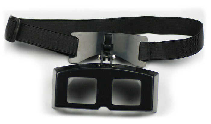 3x Loupe eyeglass binocular magnifier headband watchmakers loupes tools repairs