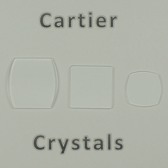 Generic watch crystals for Cartier watches mineral glass crystal popular models