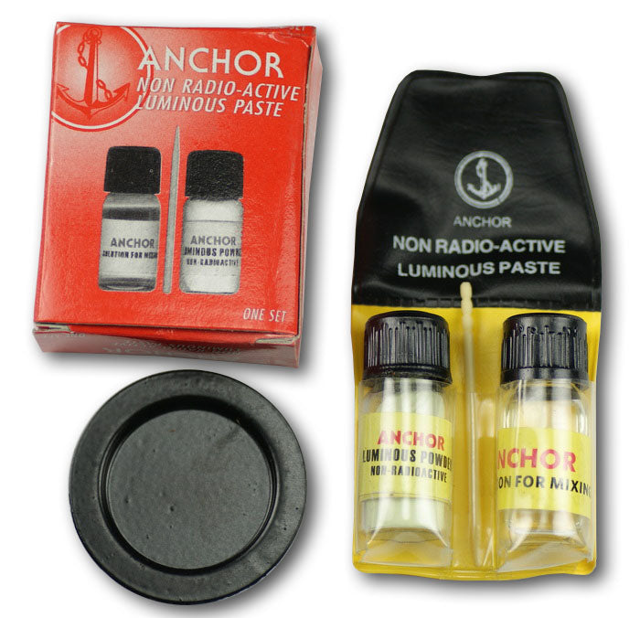 LUMINOUS PASTE KIT diy lume watch hands watchmakers lume glow watches hand dial