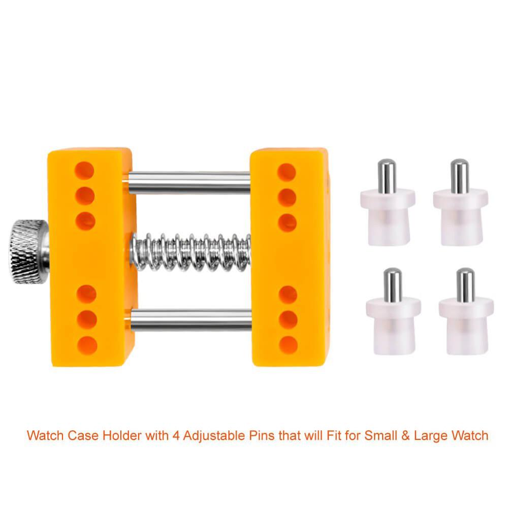 Watchmakers Watch Case & Movement Clamp Back Case Holder Remover Repair Tool