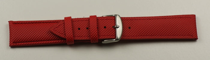 Rubber waterproof watch straps red green blue black 16mm 18mm 20mm divers strap