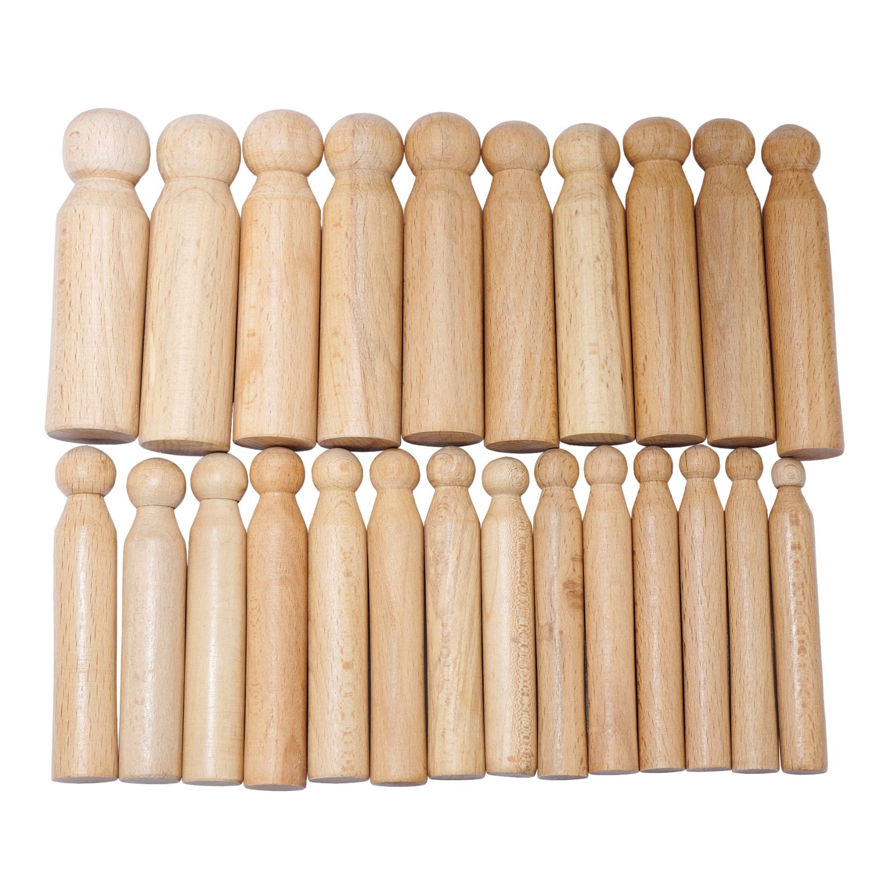 Wood doming dapping punches set x24 wooden forming tool shaping jeweller 11-24mm