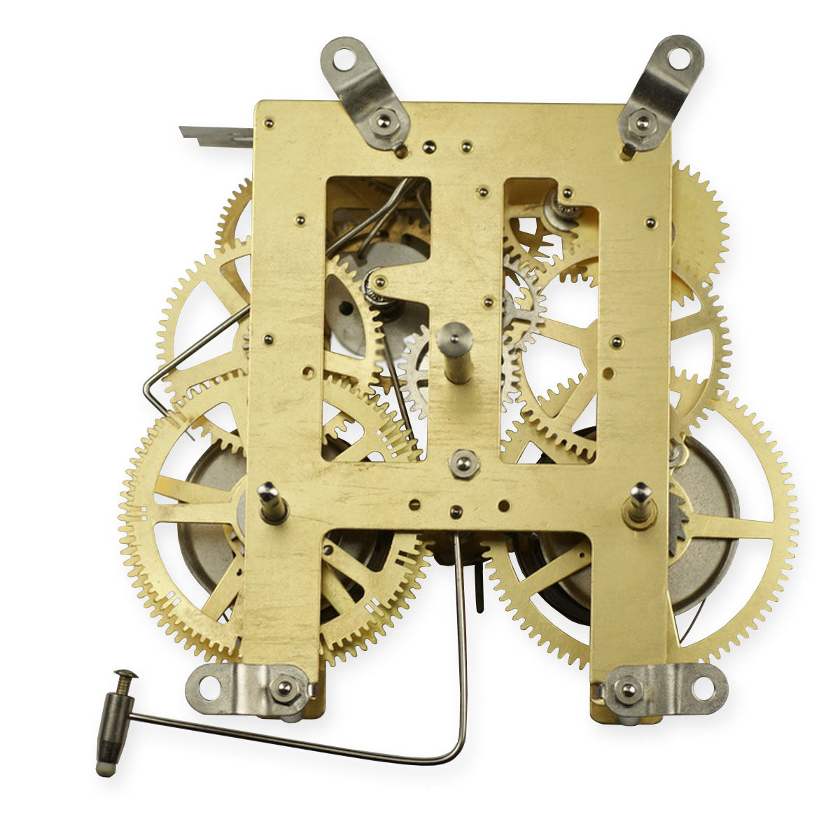 NEW Large mantle clock movement 8 day replacement repairs pendulum hands strike