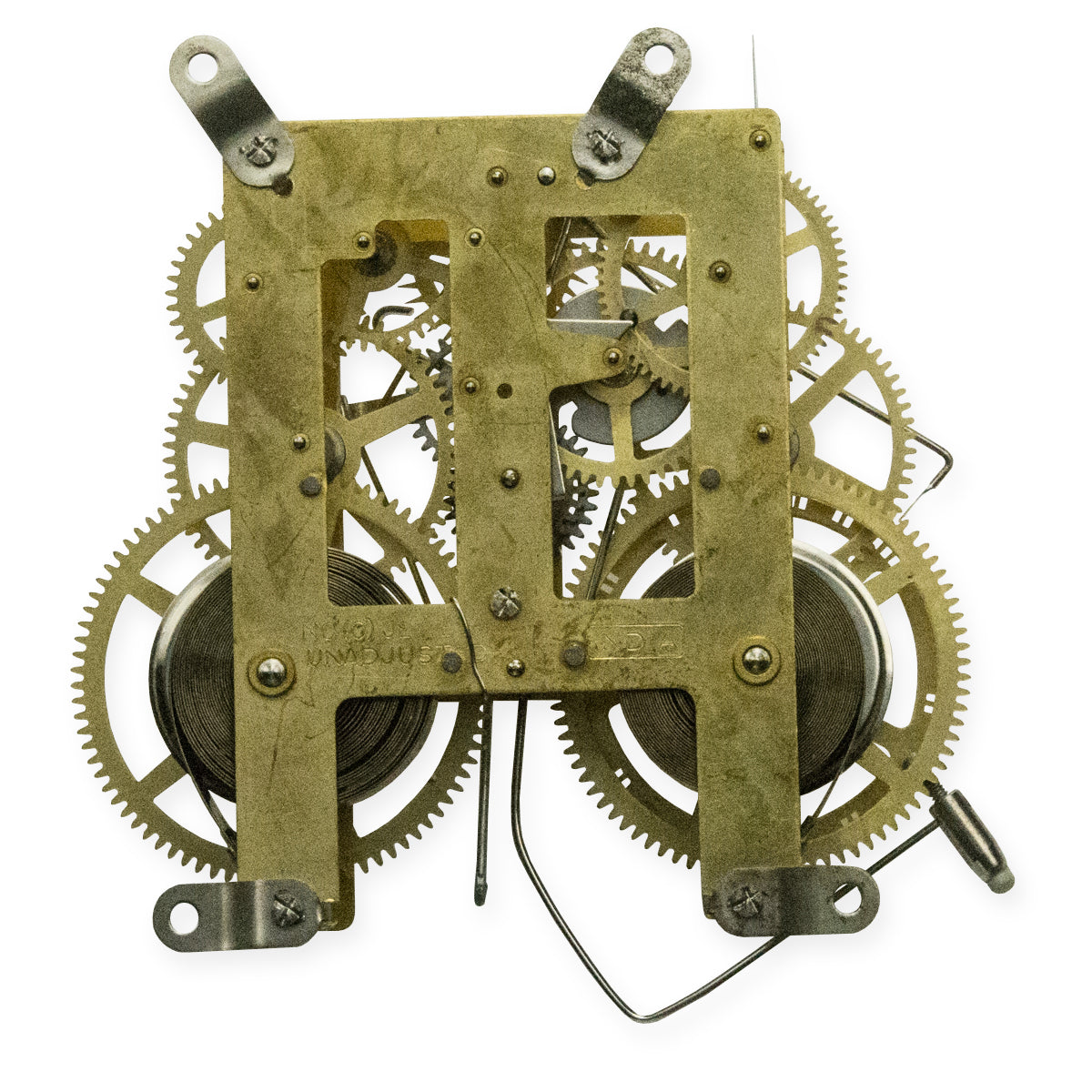 Mechanical clock movement manual wind for mantle kitchen clocks 9 1/4" Pendulum