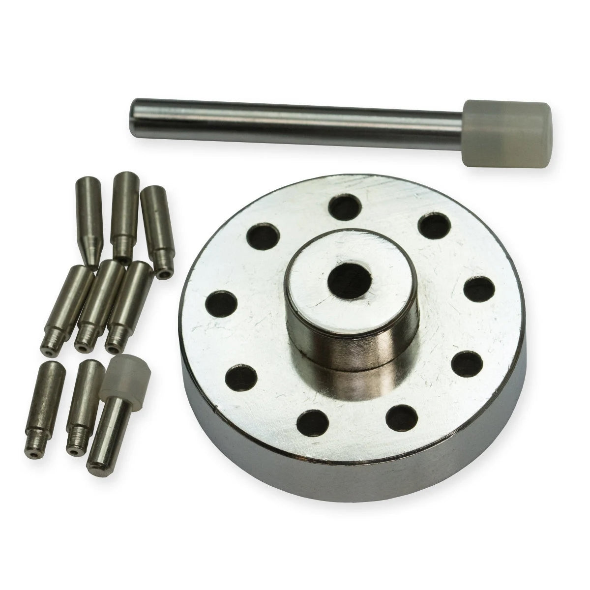 Watch & Pocketwatch Hand Pressers Fitting Tool Set Watchmakers 9x Stakes Repairs