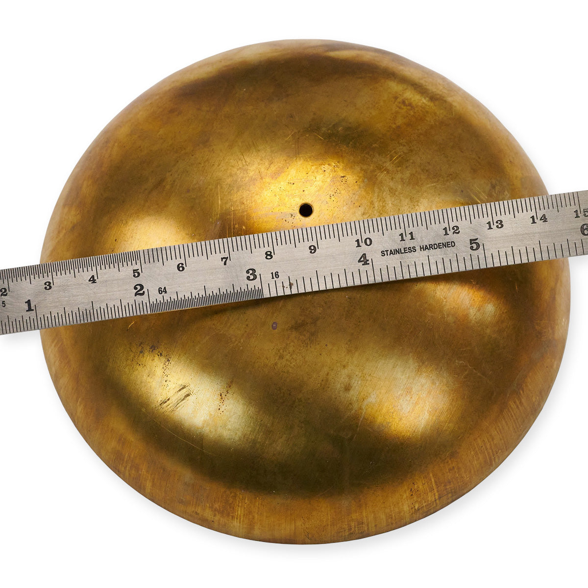 Clock Bell Large 5" Cast Brass Clocks Chimes Long Case Grandfather Mantle Alarm