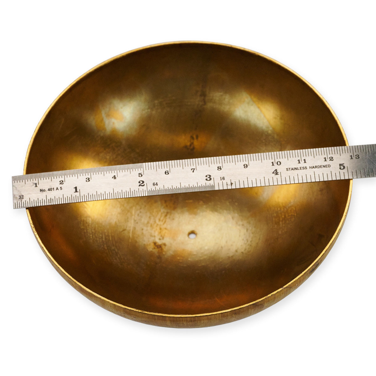 Clock Bell Large 5" Cast Brass Clocks Chimes Long Case Grandfather Mantle Alarm