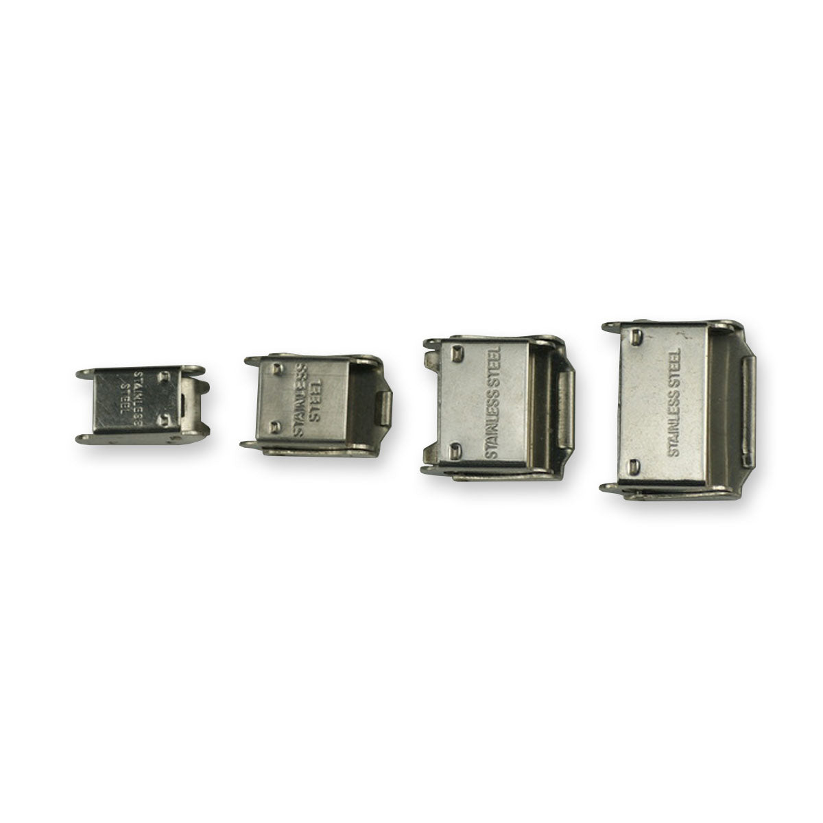 Sliding buckle clasps security clamp style 7mm-18mm watch straps bracelets slide