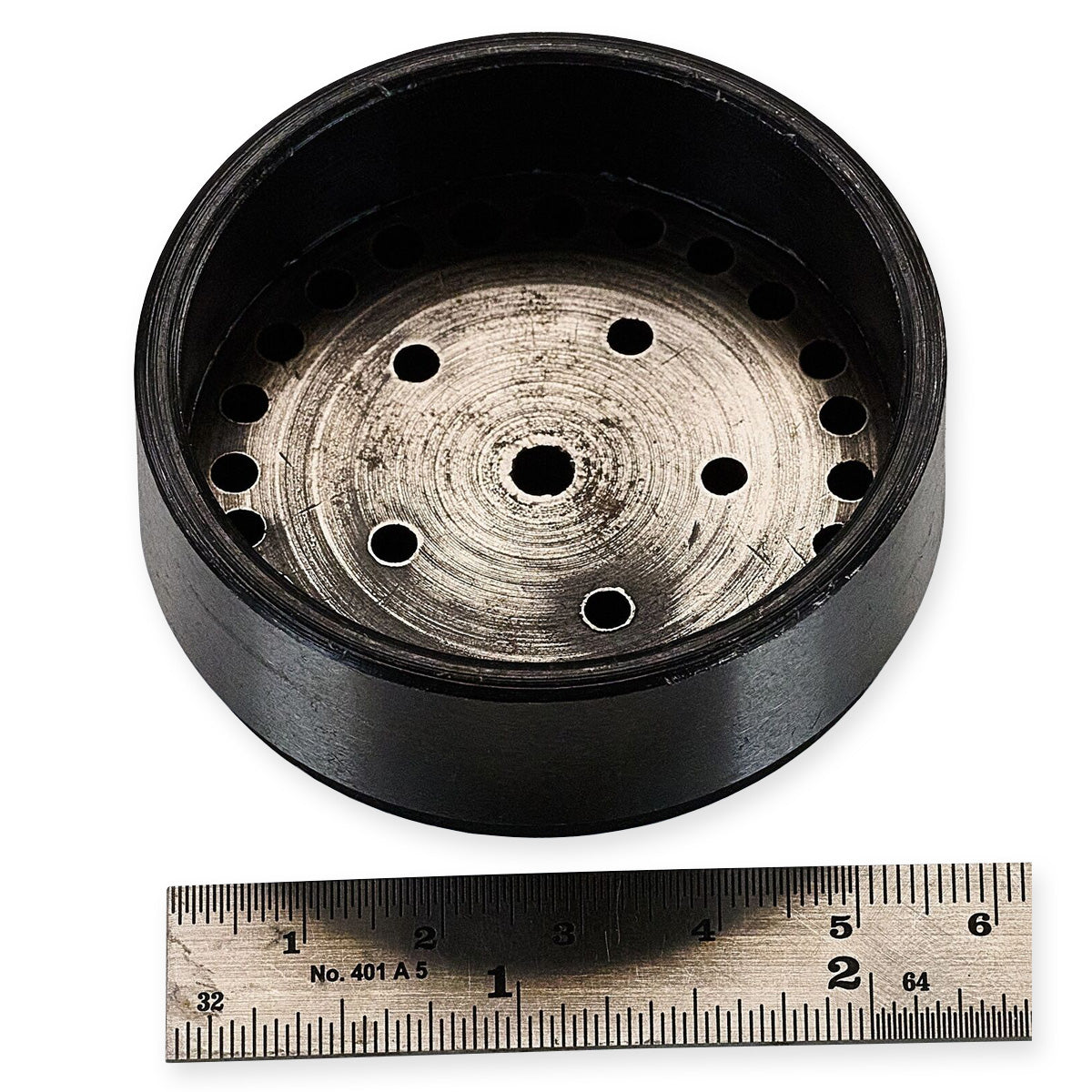 Staking Anvil Rivet Riveting Stake 22 Holes Jewelers Watchmaking Block Tool 57mm