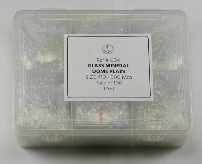 100x set pocketwatch glass crystal mineral glasses Domed size 41mm-50mm watch