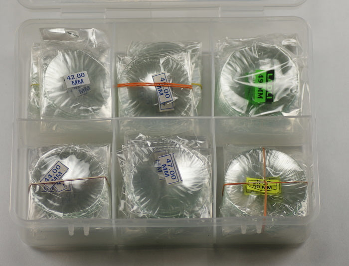 100x set pocketwatch glass crystal mineral glasses Domed size 41mm-50mm watch